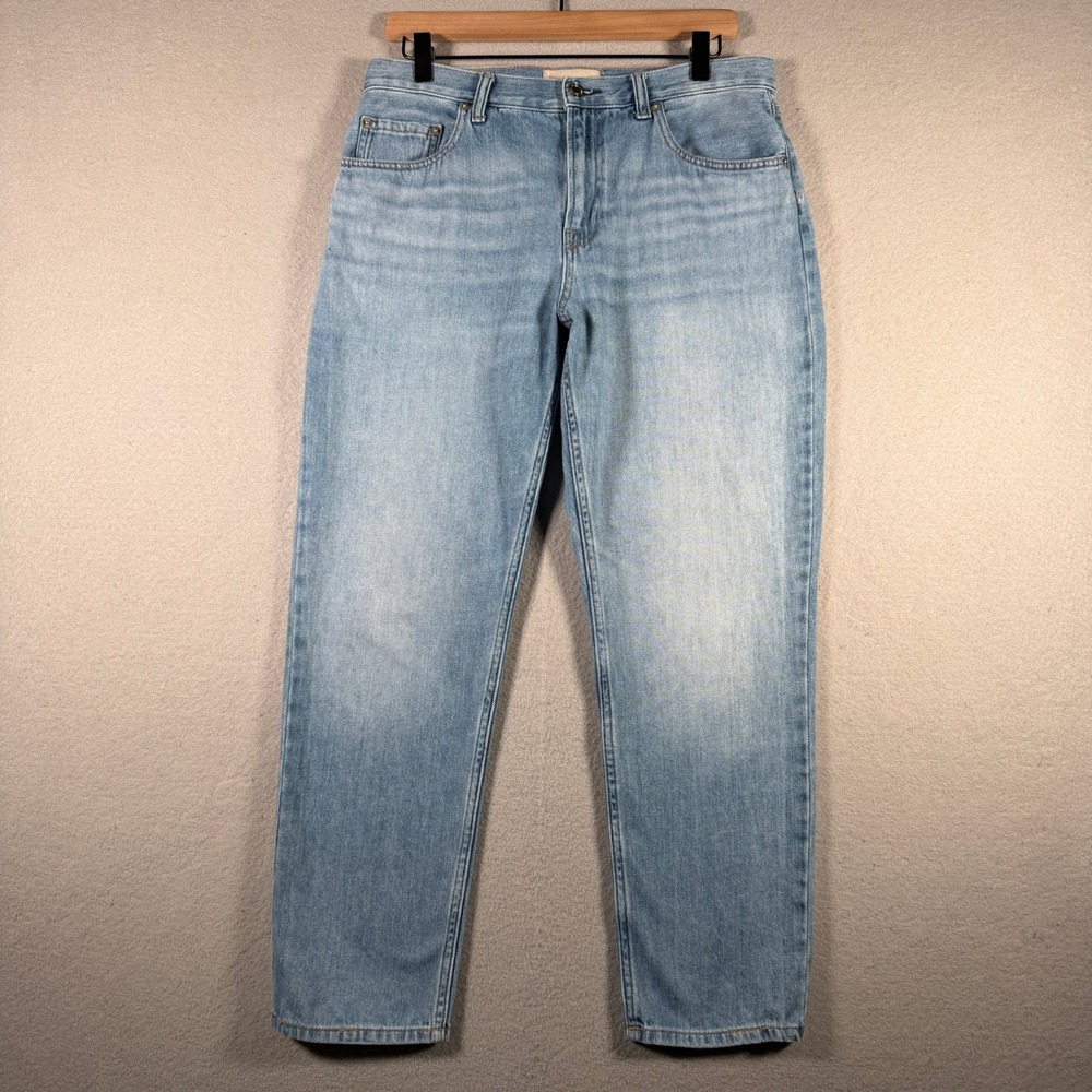 Everlane The Summer Jean Light Wash Blue Organic Cotton Straight Leg 30 Regular